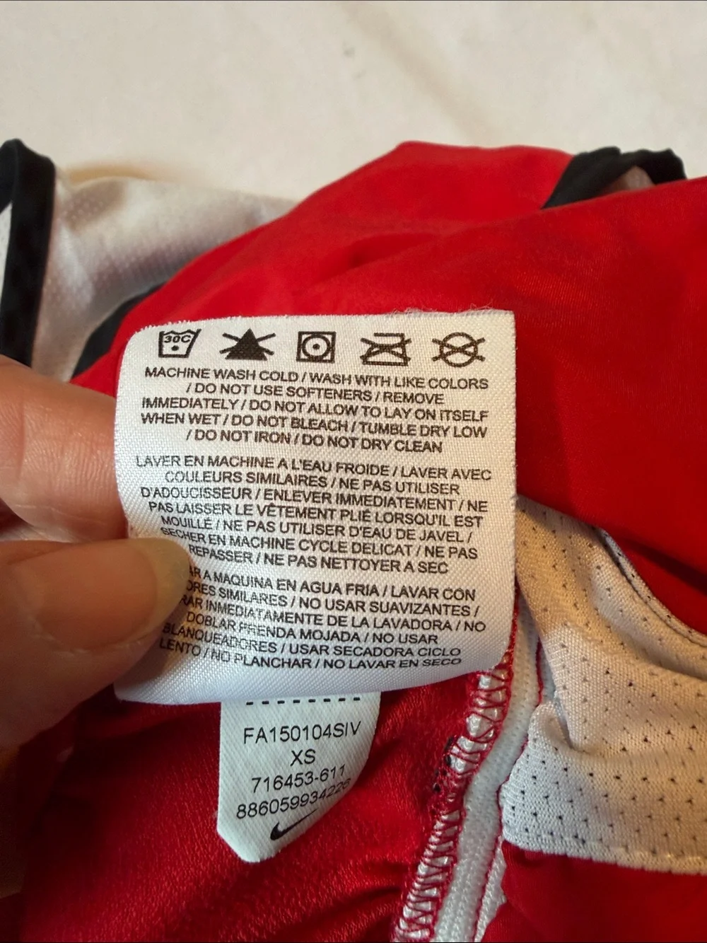 Nike Red Running Athletic Shorts Women's Size XSmall